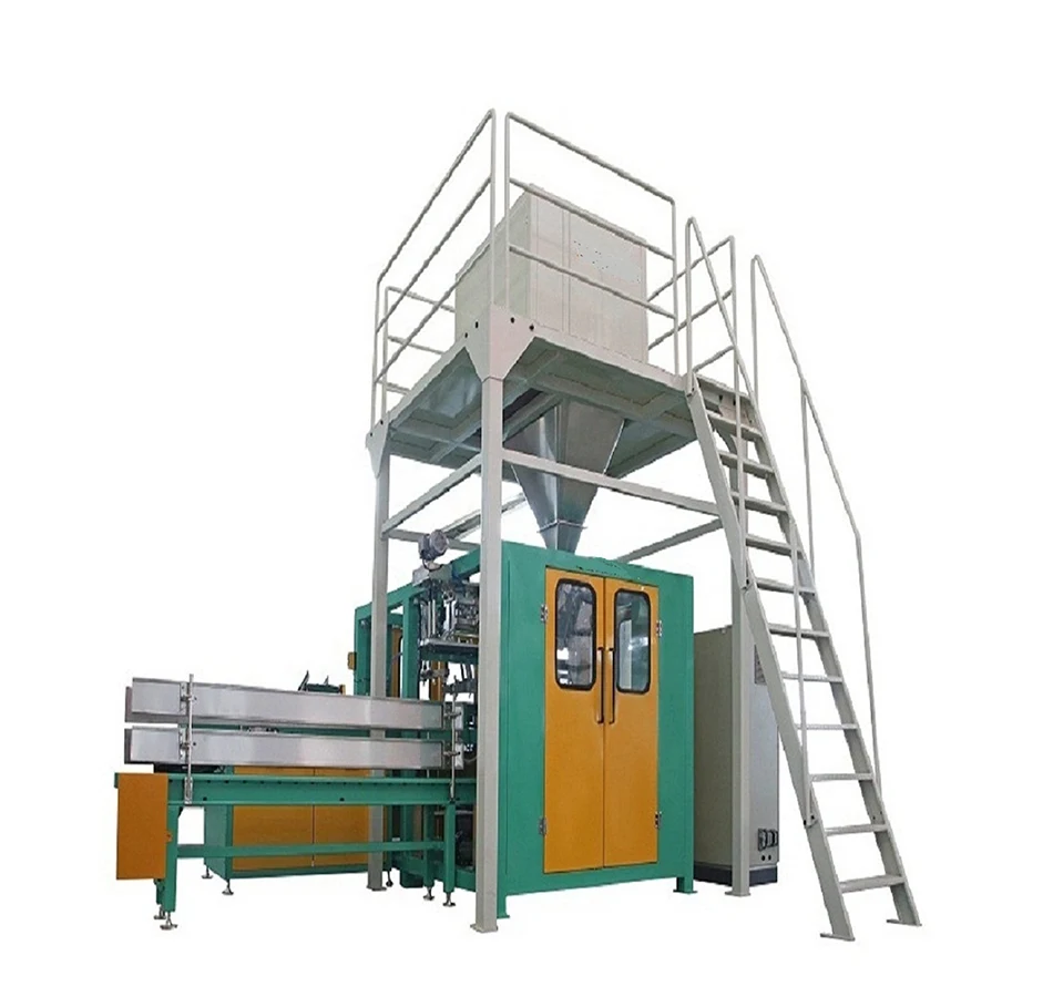 Auto Pre-made Bag Granular Packing Machine 25kg 50kg Copper Sulfide Concentrate Bagging Packaging Machine