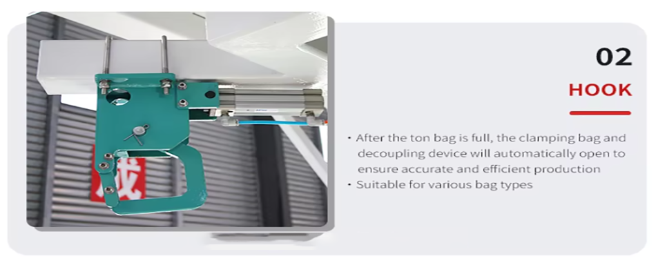 Large Bag Powder Packaging Machine 200KG Bulk Sawdust Packaging Machine 1000KG-2000KG Giant Animal Feed Big Bag Packaging Machine