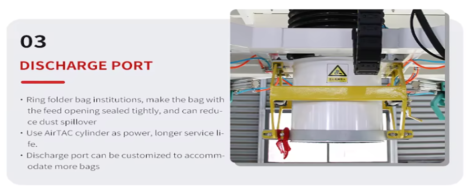 Large Bag Powder Packaging Machine 200KG Bulk Sawdust Packaging Machine 1000KG-2000KG Giant Animal Feed Big Bag Packaging Machine
