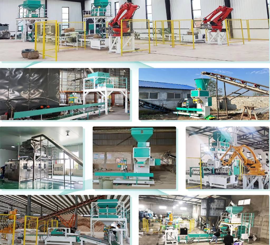10Kg 15Kg 20Kg 25Kg 30kg Packaging Machine Open Port Bag Grain Animal Food Maize Corn Feed Rice Granule Weighing Packing Machine