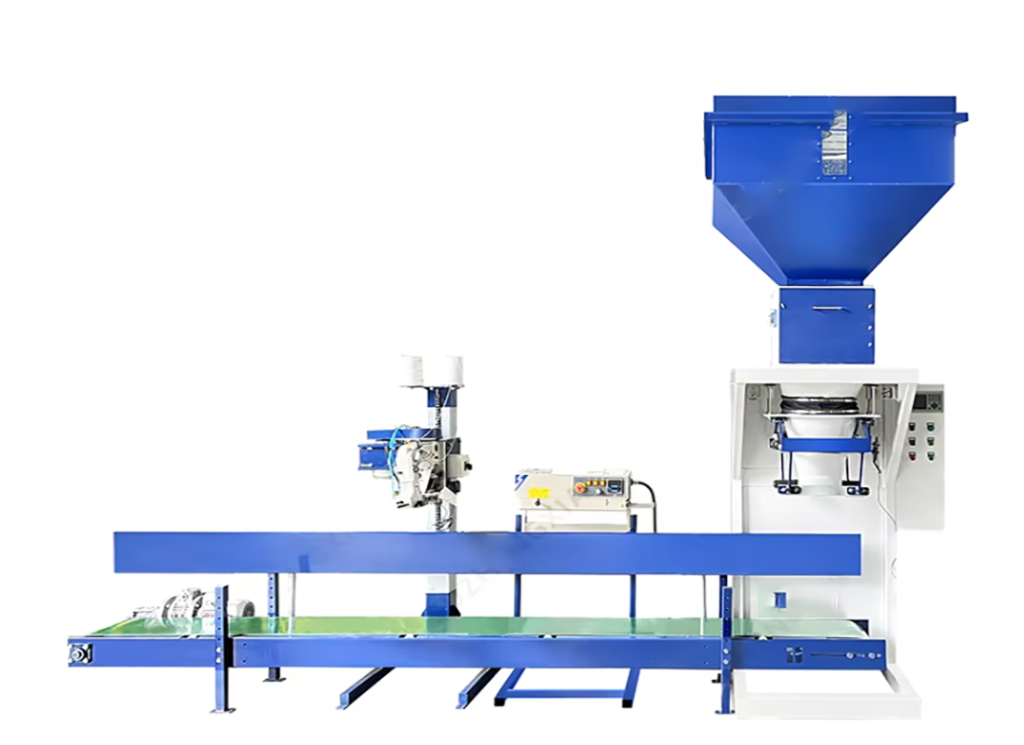 10kg Wheat Flour Package Machine Automatic Grains Bagging Machine Chicken Cow Bird Animal Food Feed 25kg Rice Packing Machine