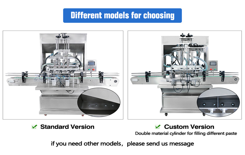 Multi-head linkage liquid filling machine, bottled ketchup 5 kg barreled peanut oil large bottle laundry detergent multi-head linkage liquid filling machine