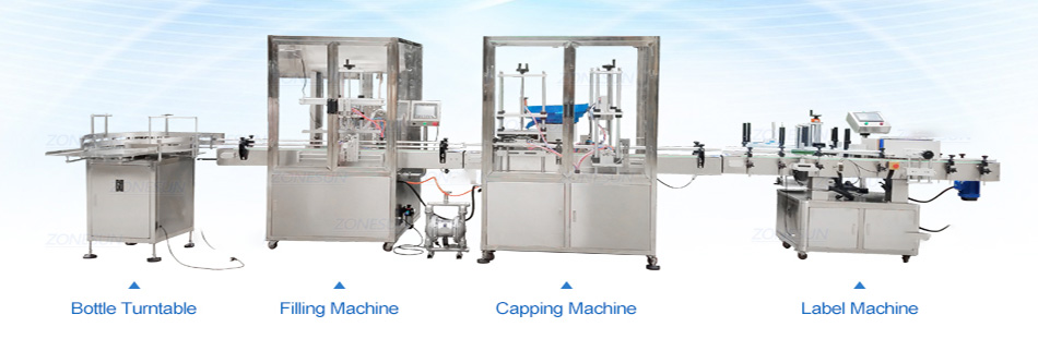 Fully automatic quantitative liquid filling machine, bottled disinfectant, laundry detergent, salad oil, syrup, fully automatic quantitative liquid filling machine