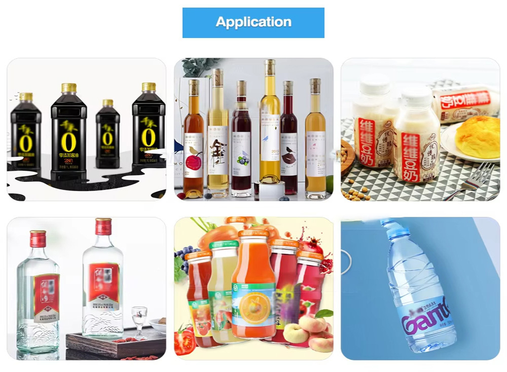 6 head liquid filling machine made in China Benson, small size pharmaceutical oral liquid lubricant oil fully automatic liquid filling machine