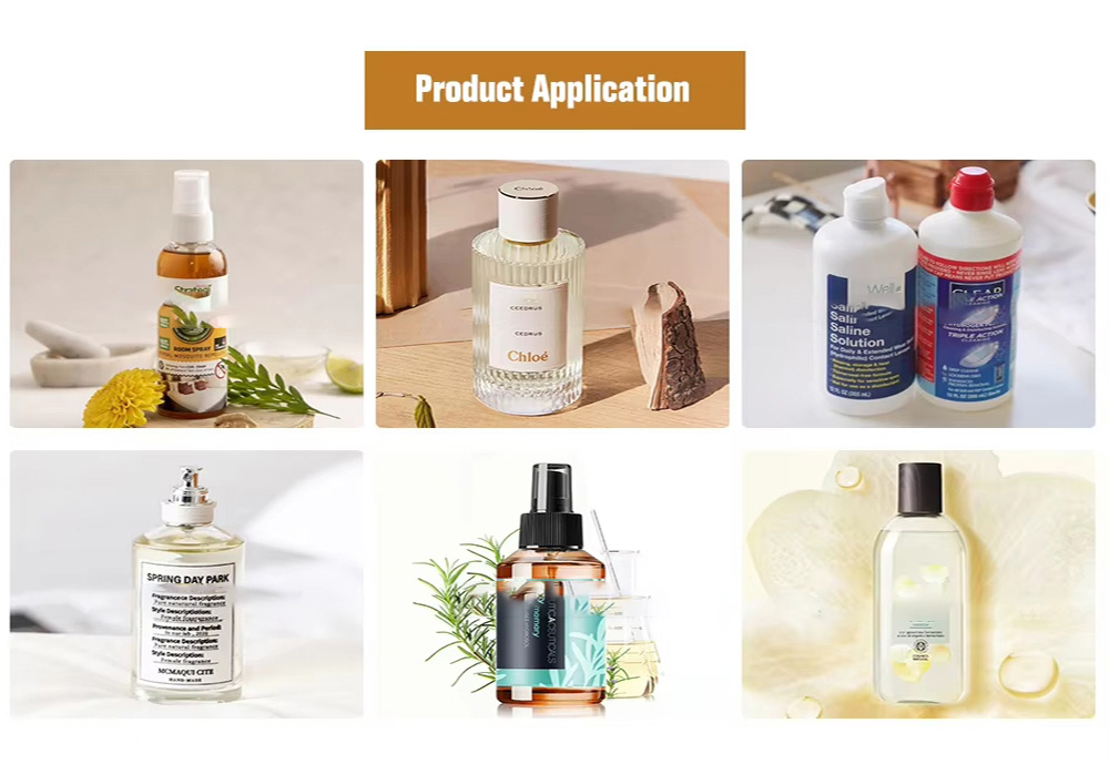 Semi-automatic desktop 4 nozzle vacuum filling machine, small bottle mosquito repellent liquid beverage perfume liquid vacuum filling machine