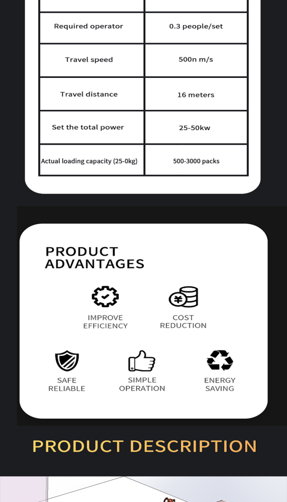 Intelligent loading robot, bagged putty powder, pet feed, large bag seeds, unmanned intelligent loading robot