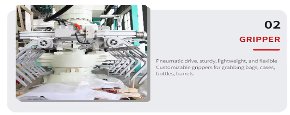 Fully automatic nut bagging Kawasaki palletizing robot for packaging grain box packing robot palletizer grain Kawasaki palletizing robot
