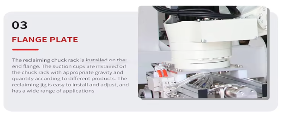 Fully automatic nut bagging Kawasaki palletizing robot for packaging grain box packing robot palletizer grain Kawasaki palletizing robot