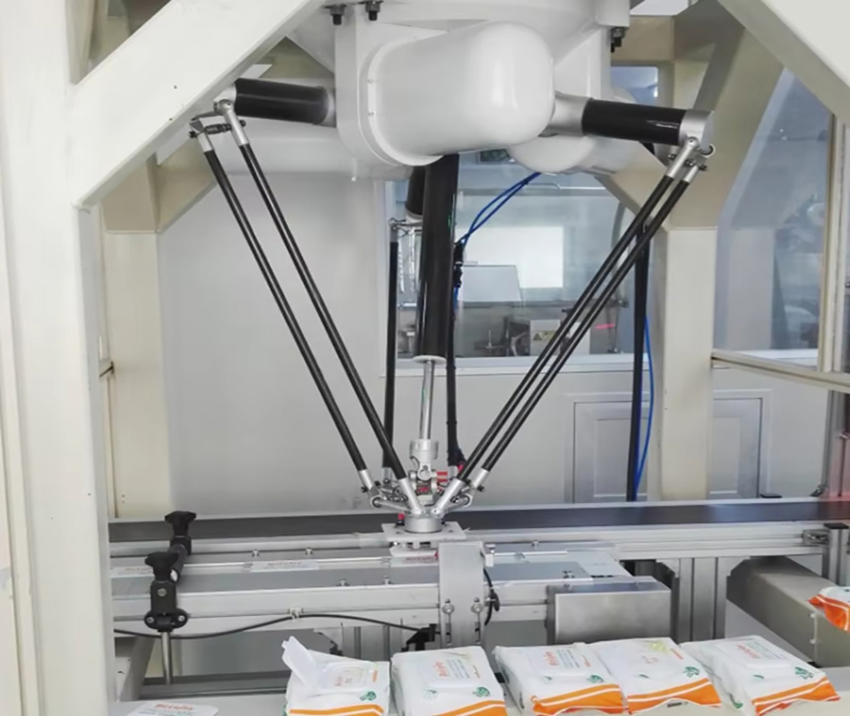 Efficient and reliable parallel robot industrial robot arm parallel robot for chocolate biscuit industry
