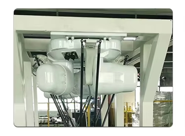 Industrial robot parallel spider manipulator, express delivery sorting medicine intelligent packing robot