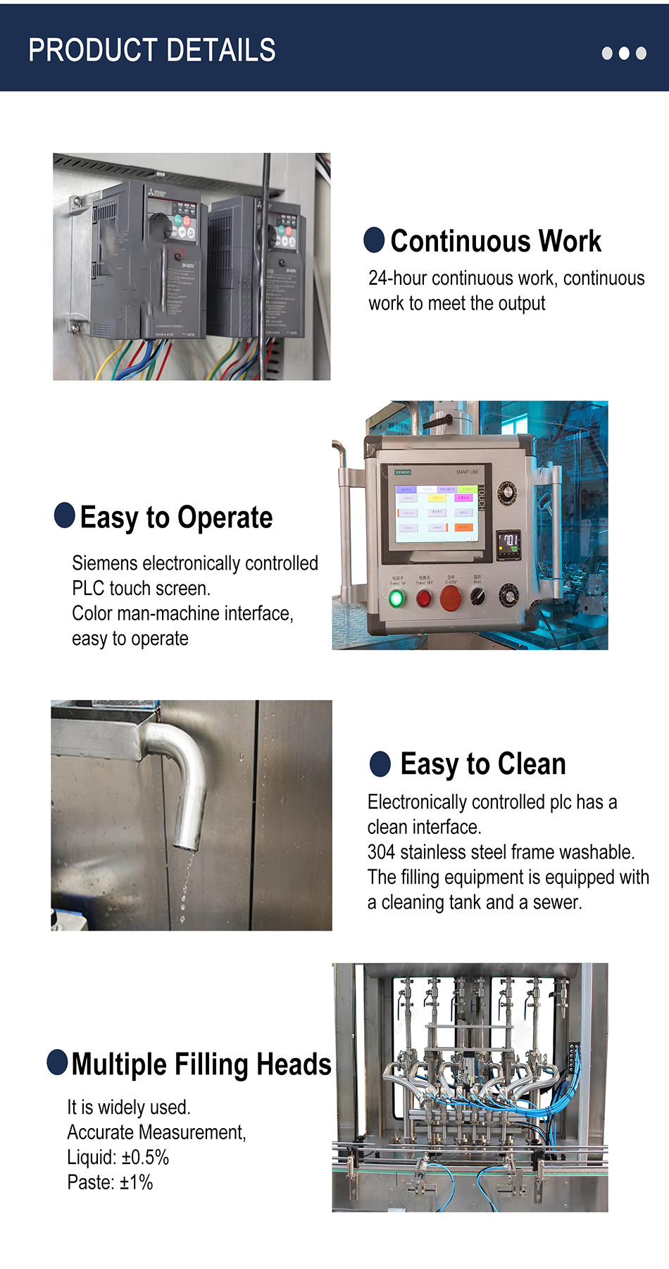 High efficiency integrated automatic liquid canning machine, plastic bottle liquid passion juice beer automatic filling machine.