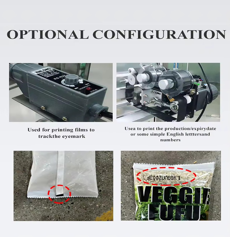 Unmanned vertical film packaging machine, potato chips, biscuits, macaroni and puffed food vertical packaging machine